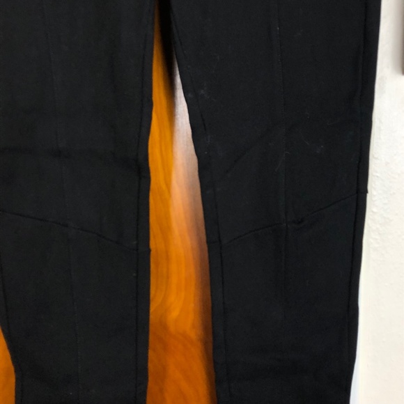 ZARA High Rise Black Leggings Size Medium - Picture 4 of 11